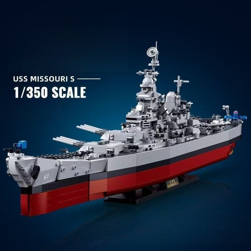 sluban-uss-missouri-building-blocks-toys