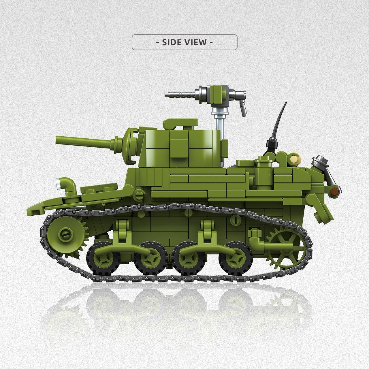 m3a1-stuart-tank-model