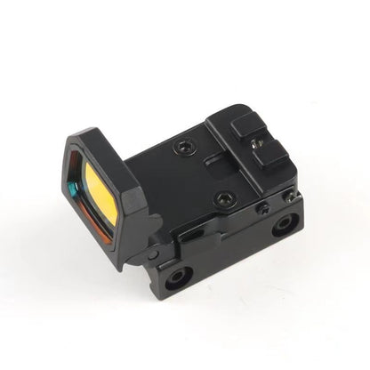 Black red dot reflex sight