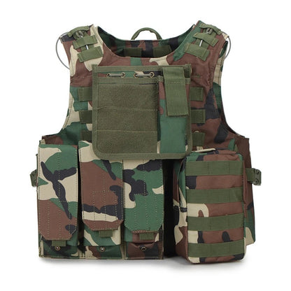 Jungle camouflage vest
