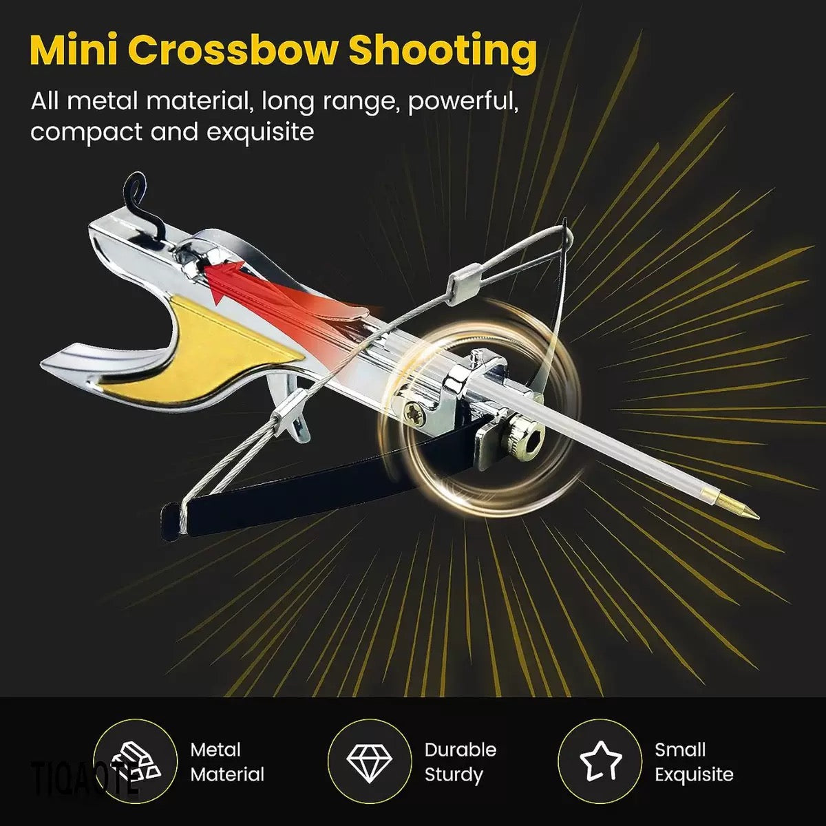 Mini crossbow launcher