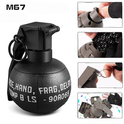 M67 black grenade gel blaster