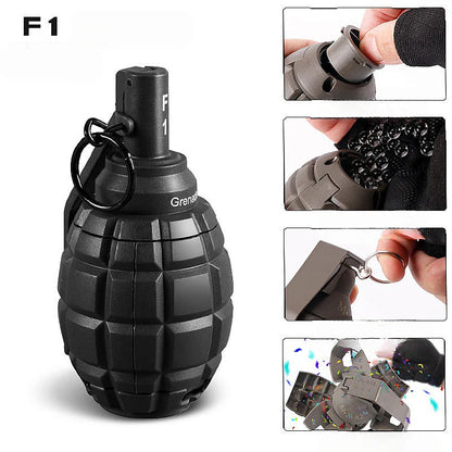 F1 black grenade gel blaster
