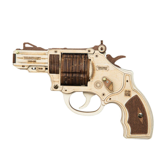 Wooden revolver