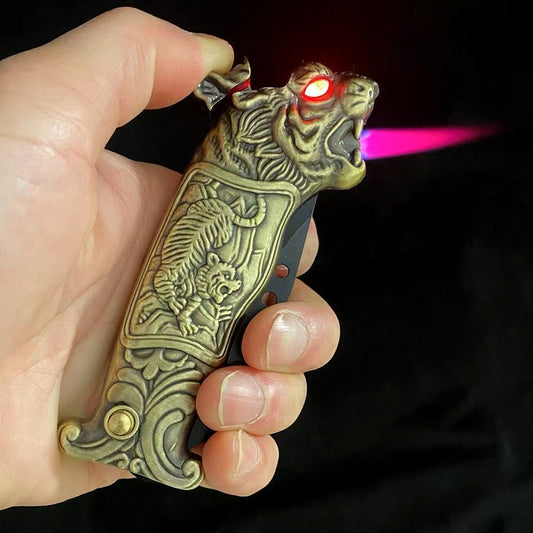 Tiger head lighter