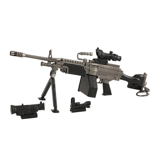m249-metal-light-machine-gun-model