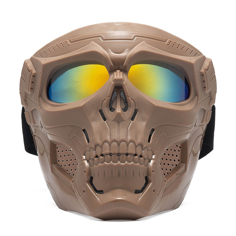 tactical-mask-with-browm-and-imitation-red-lens