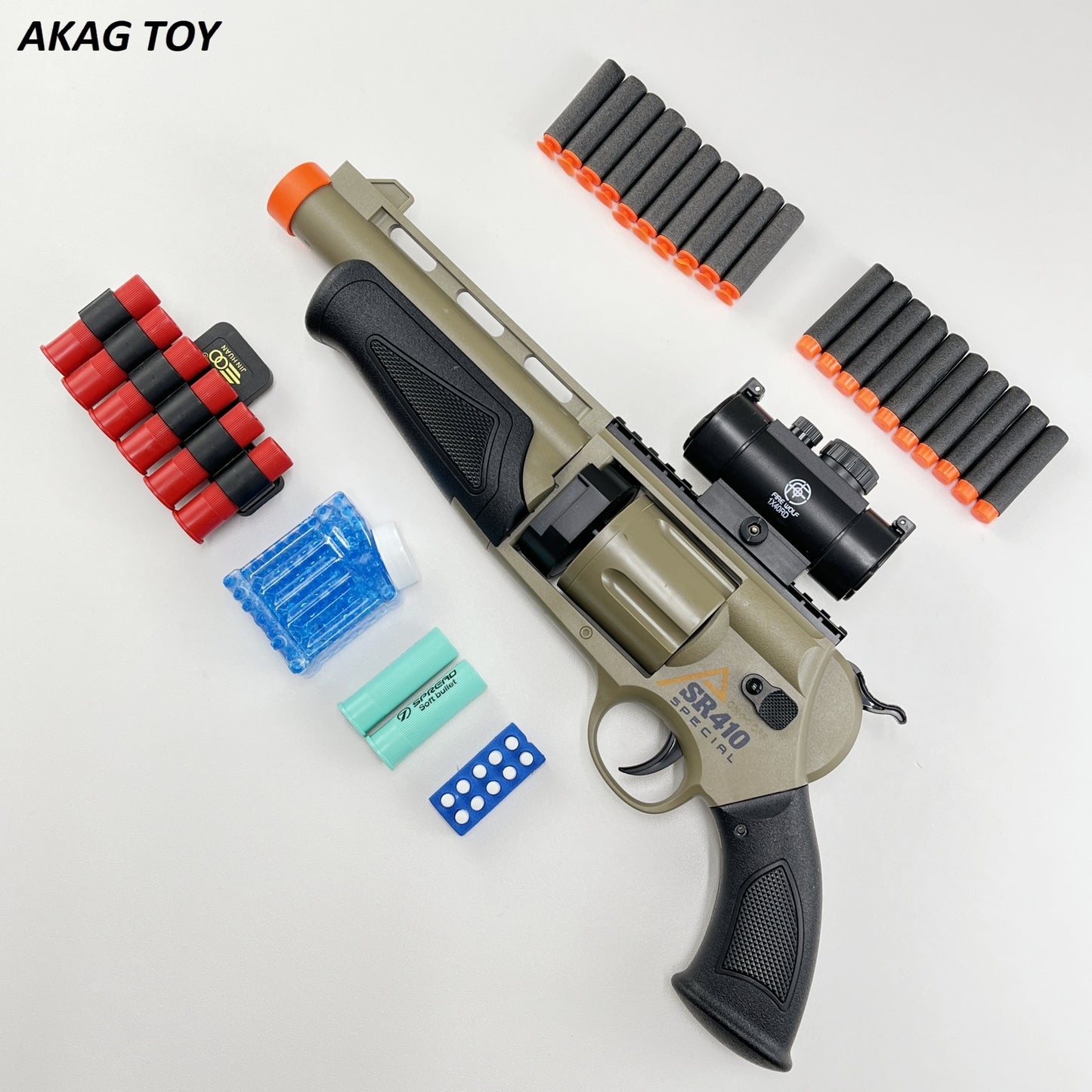 Sand color soft bullet gun