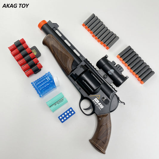 Wood grain soft bullet gun