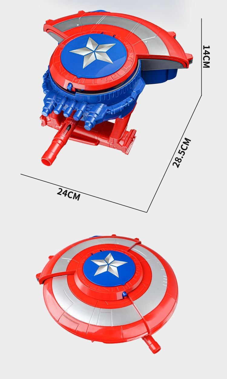 Superhero Captain America shield