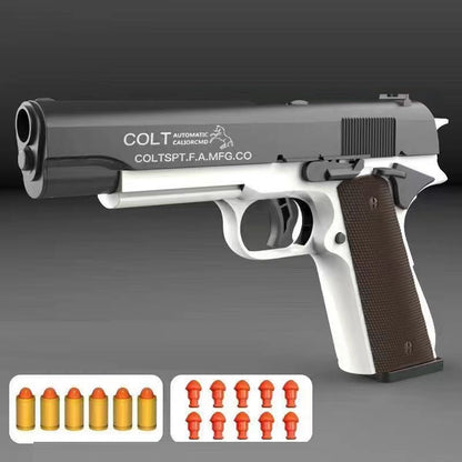 M1911 white soft bullet gun