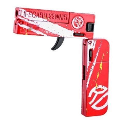 LifeCard Folding Toy Pistol
