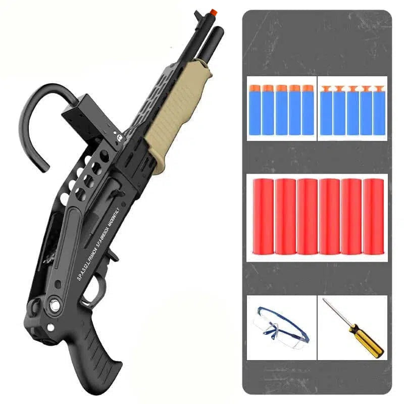UDL SPAS-12 sand-colored soft bullet gun