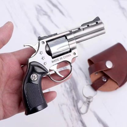Silver mini revolver model