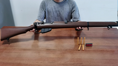 Lee Enfield Wood Grain Soft Bullet Gun
