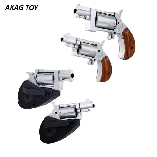 Metal folding revolver