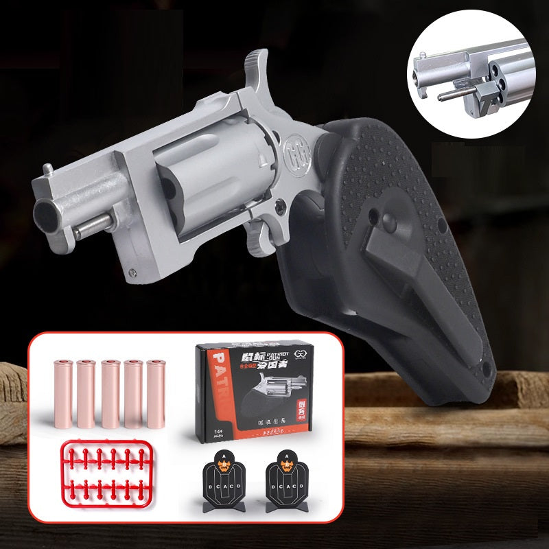 Black folding soft bullet gun
