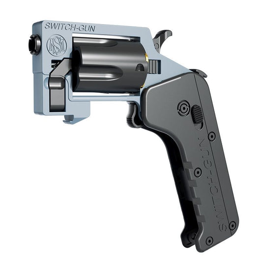 Folding soft bullet gun