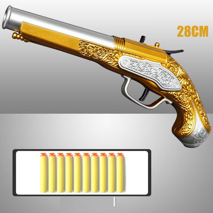 Golden Fire Gun Soft Bullet Gun