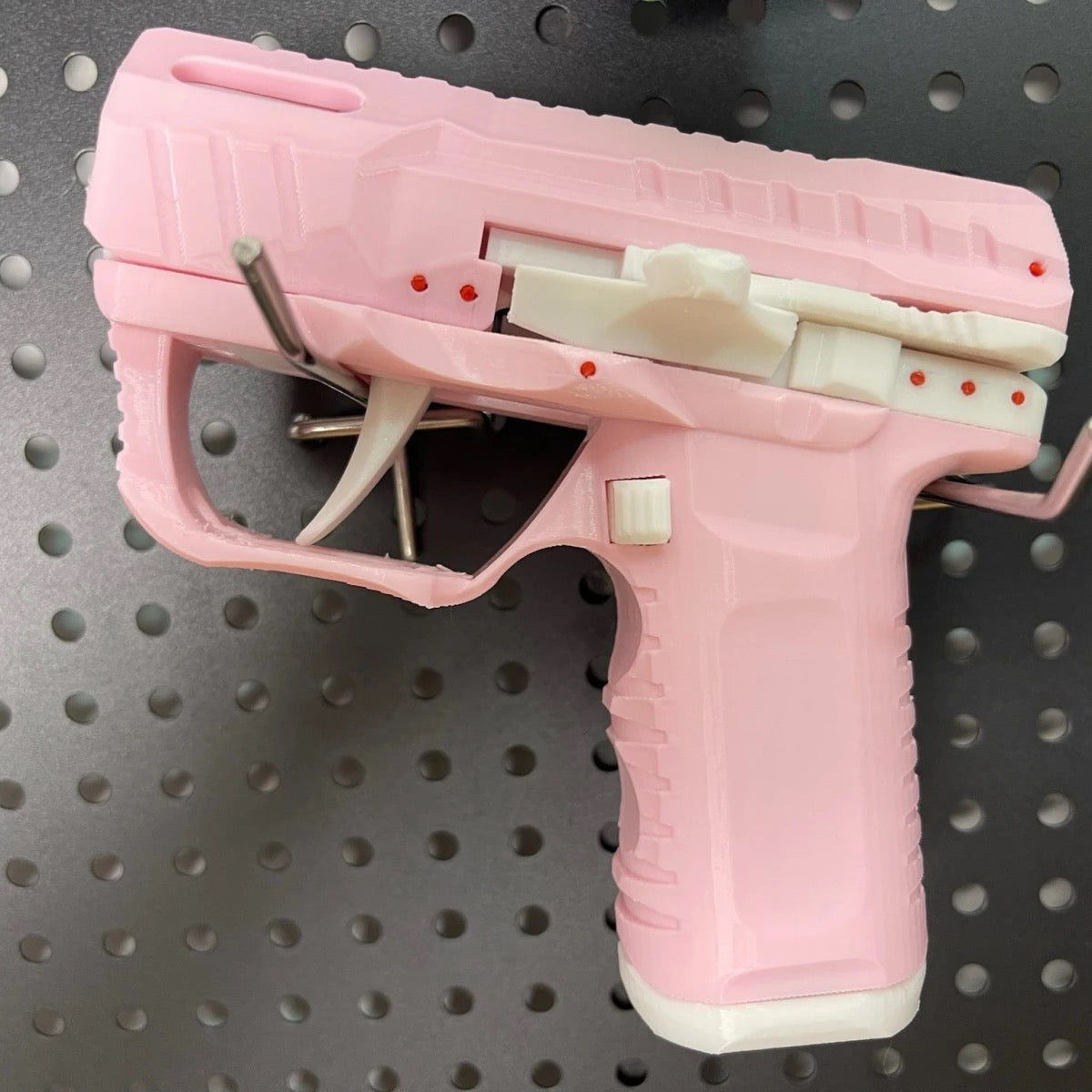 3D printed pink toy gun