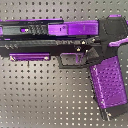 3D printed purple soft bullet gun