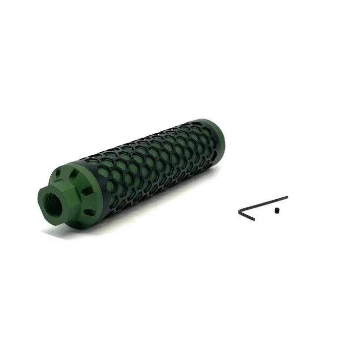 13CM Metal Green Muffler
