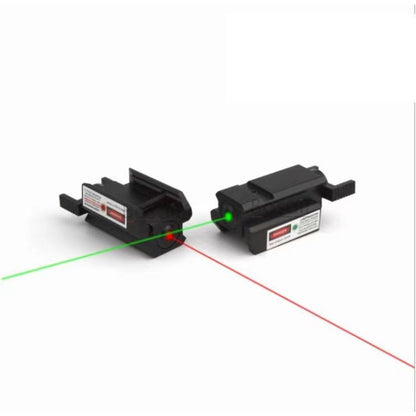 Metal red and green dot laser sight