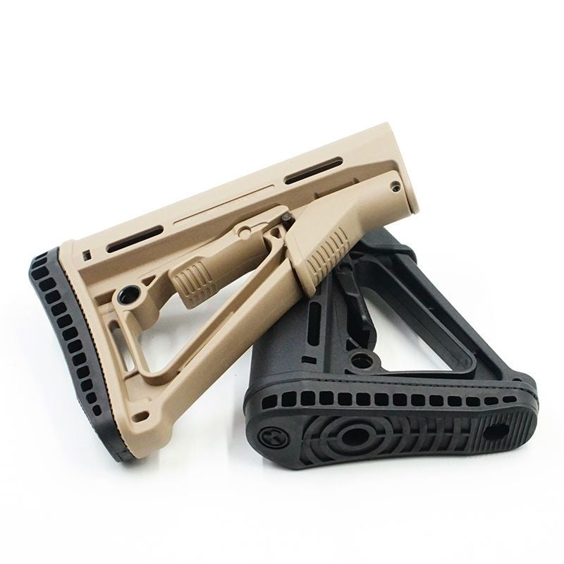 Heightened nylon buttstock