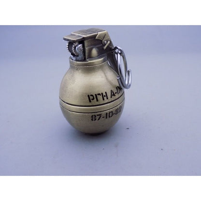 Gray grenade lighter