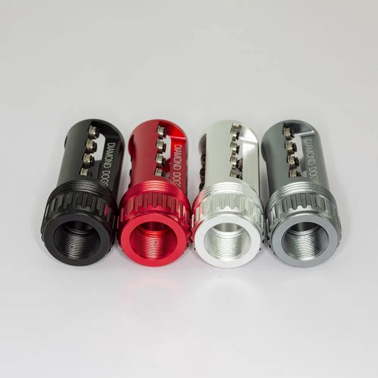 Metal threaded bearing tube