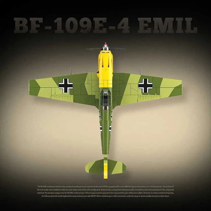 messerschmitt-bf-109e-4-building-block-model