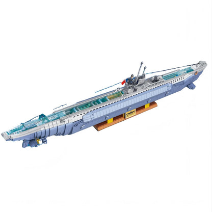 wwii-viic-u-552-submarine-military-building-blocks
