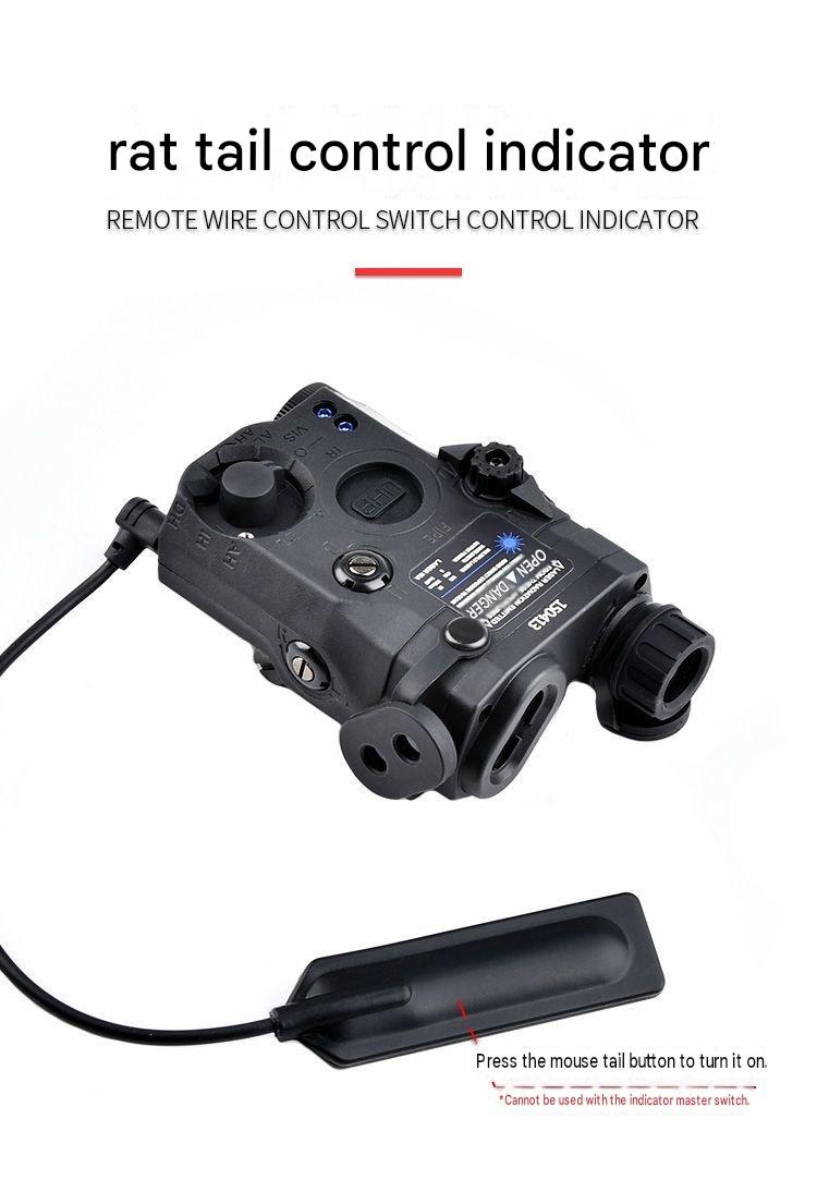 Upgraded Version PEQ-15 Laser + M300A Metal Flashlight + Dual Control