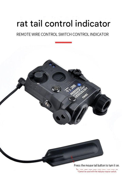Upgraded Version PEQ-15 Laser + M300A Metal Flashlight + Dual Control