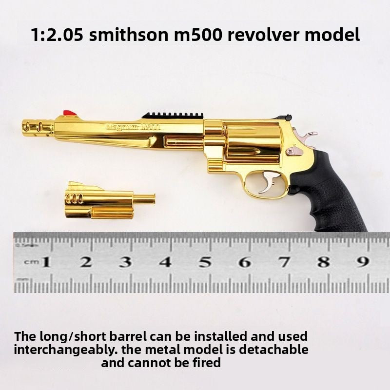Mini M500 golden revolver model