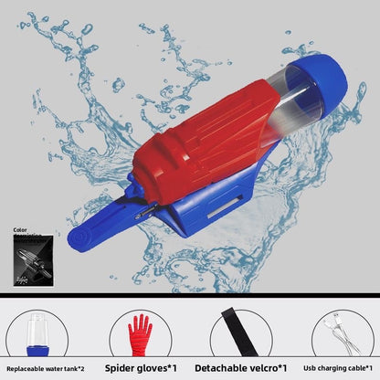Spider-Man blue water gun
