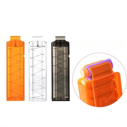 10 rounds of transparent magazine