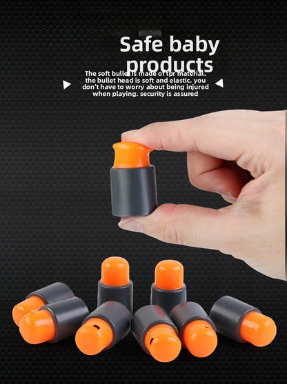 Soft rubber bullets