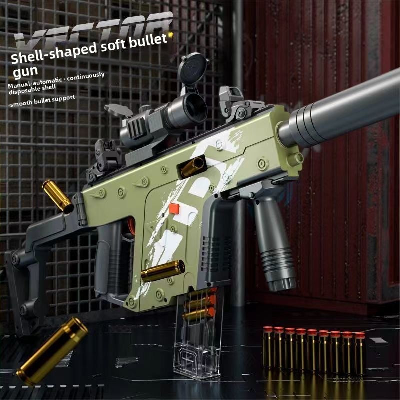 shell ejection soft bullet gun