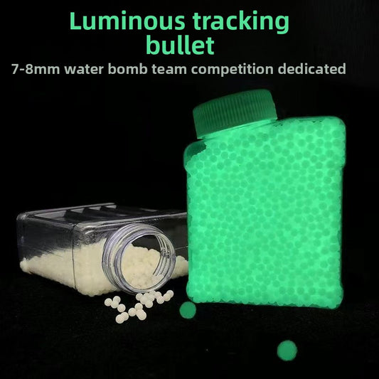 Glowing gel ball