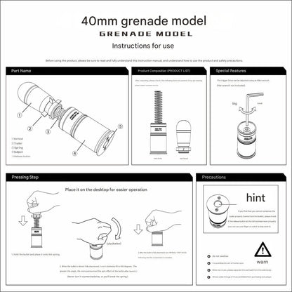 RAGE-M79 Grenade Launcher Toy Gun