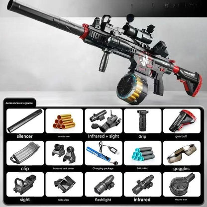 Lehui M416 Automatic Electric Shell Ejection Dart Blaster