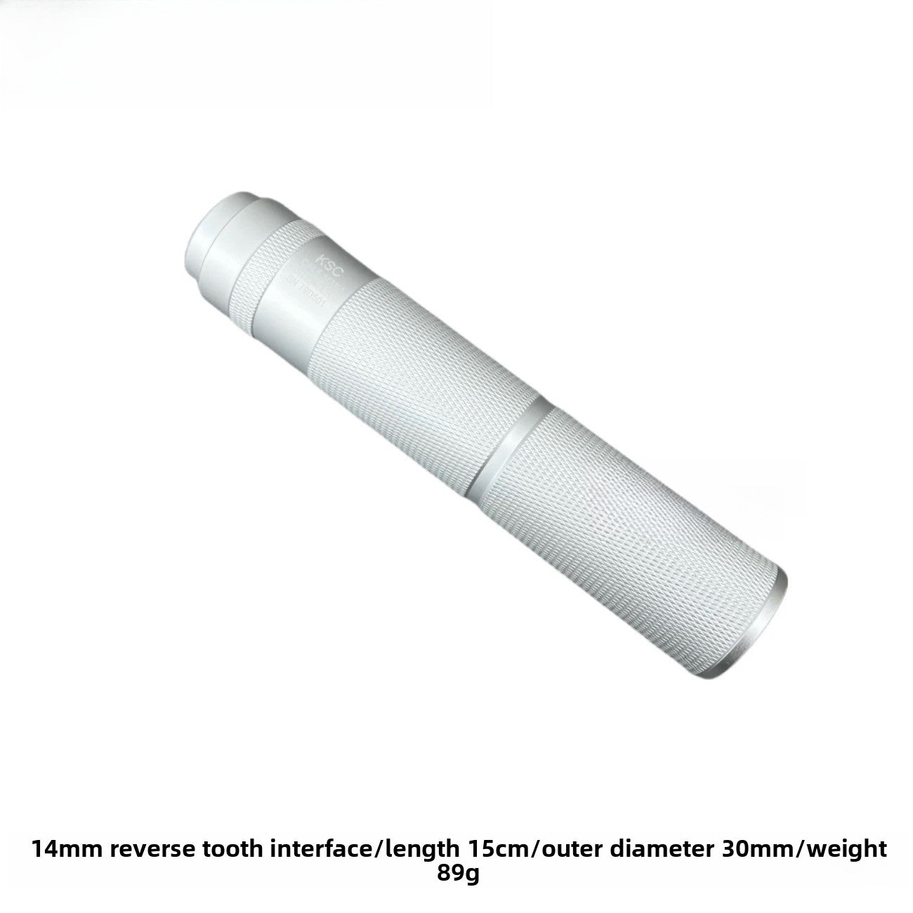 KSC White Muffler