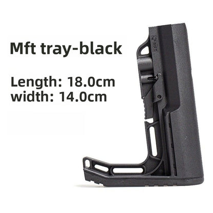 Black buttstock