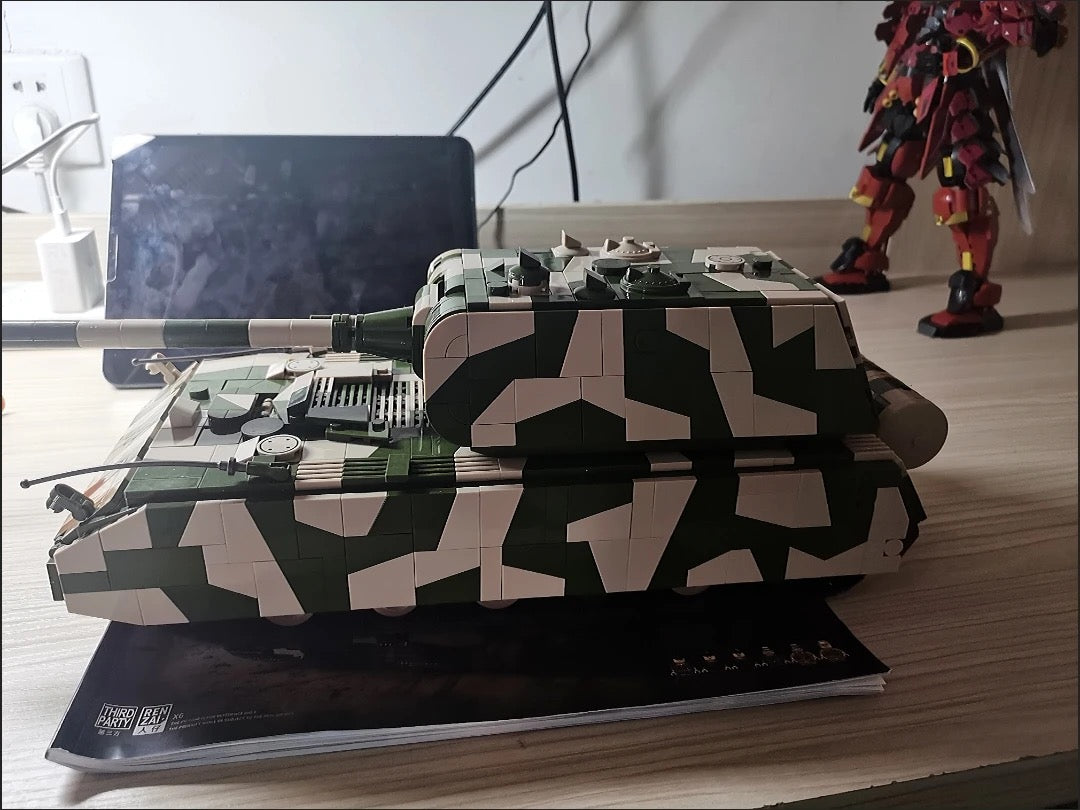 WWII Germany Maus Heavy Tank Building Blocks