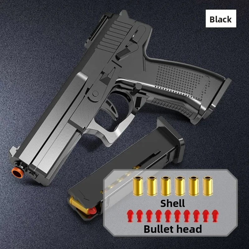 USP black soft bullet gun