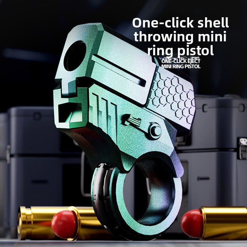 One-touch ejection ring pistol