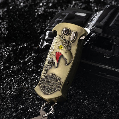 Golden eagle head lighter