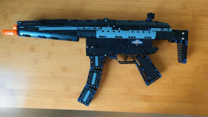 MP5 Building Block Toy Gun Model