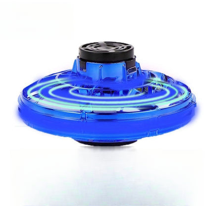 Blue UFO gyroscope